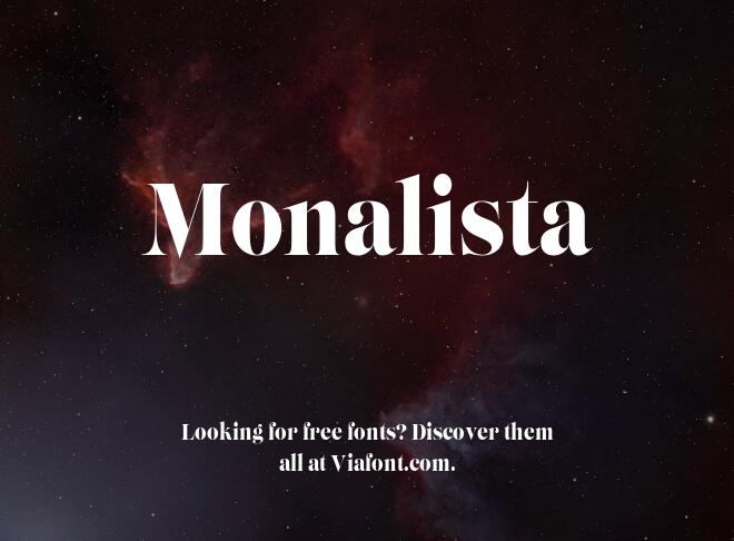 Monalista Font
