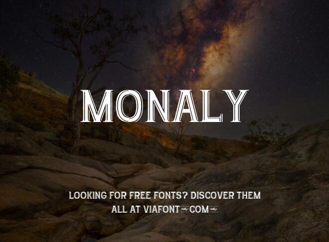 Monaly Font