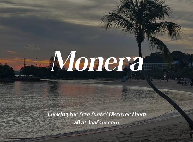 Monera Font