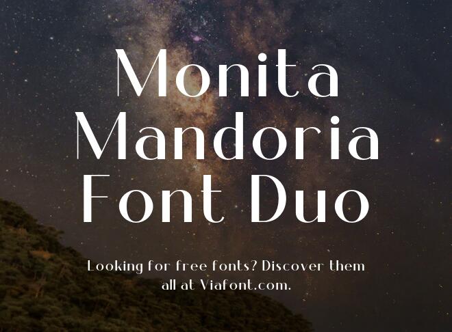 Monita Mandoria Font Duo