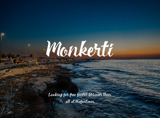 Monkerti Font