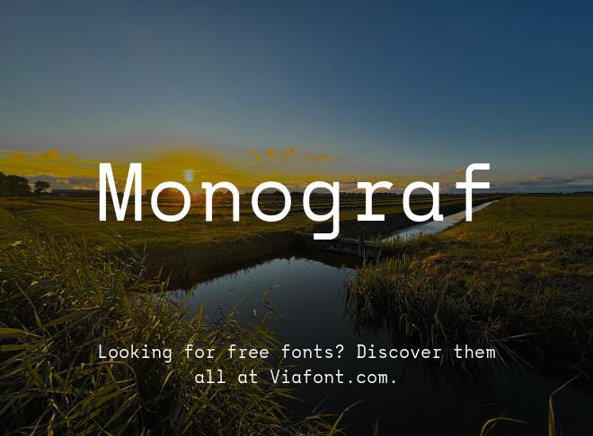 Monograf Font