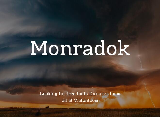 Monradok Font