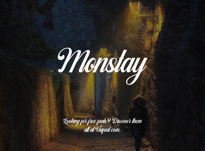 Monstay Font