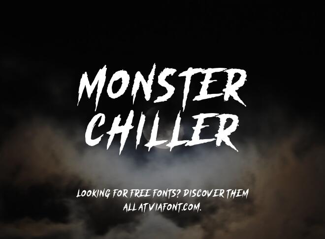 Monster Chiller Font