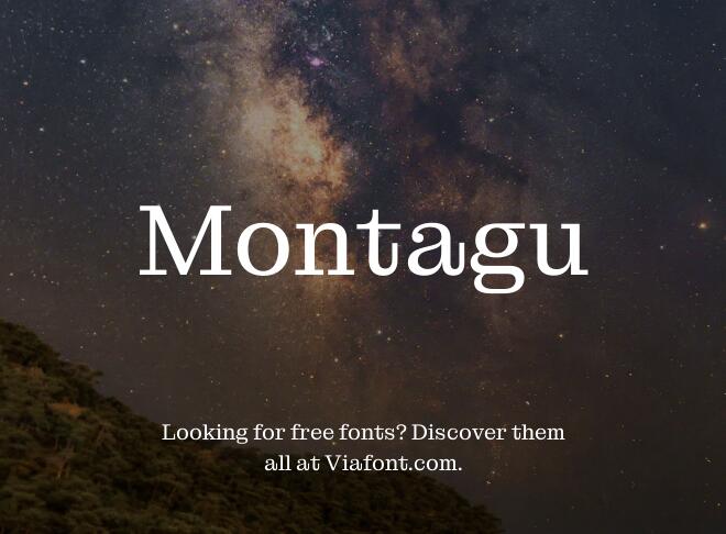 Montagu Font