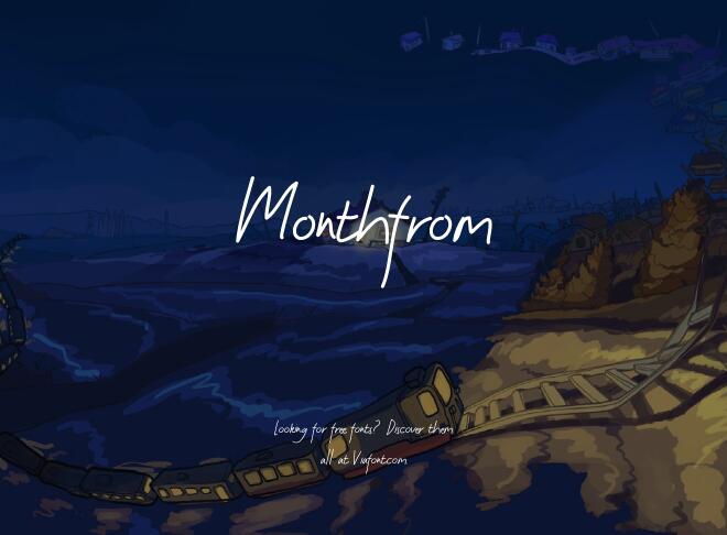 Monthfrom Font