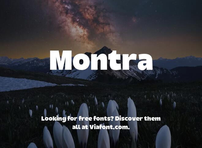 Montra Font