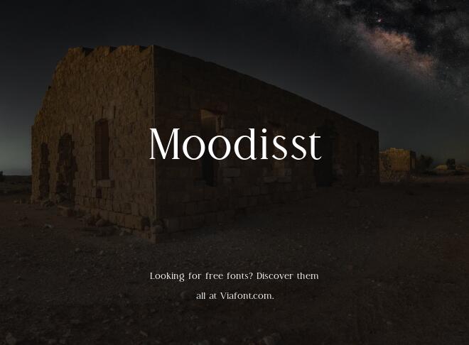 Moodisst Font