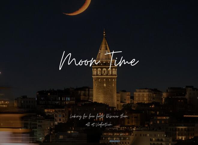 Moon Time Font