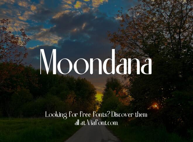 Moondana Font