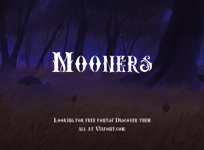 Mooners Font