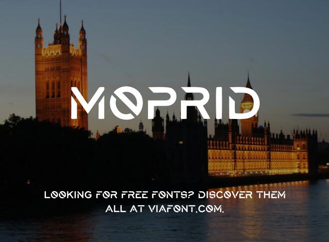 Moprid Font