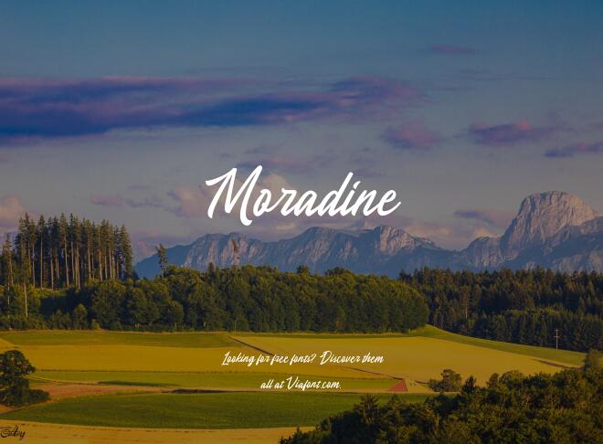 Moradine Font