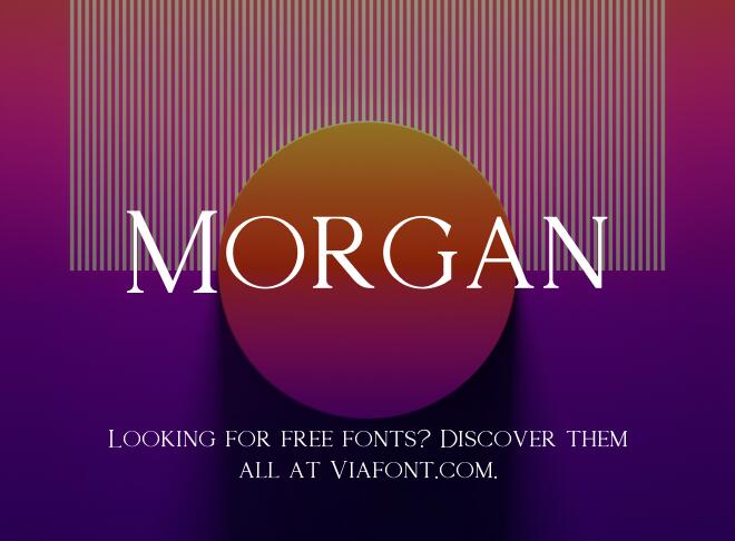 Morgan Font