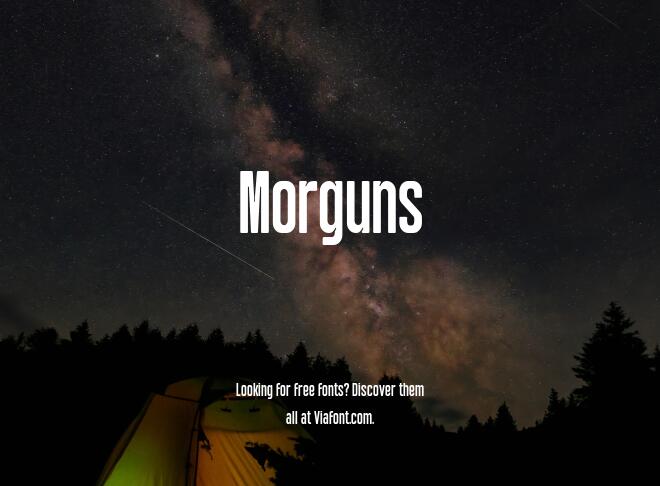 Morguns Font