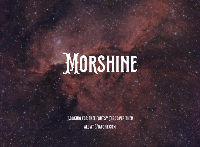 Morshine Font