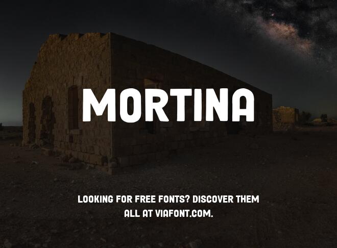 Mortina Font