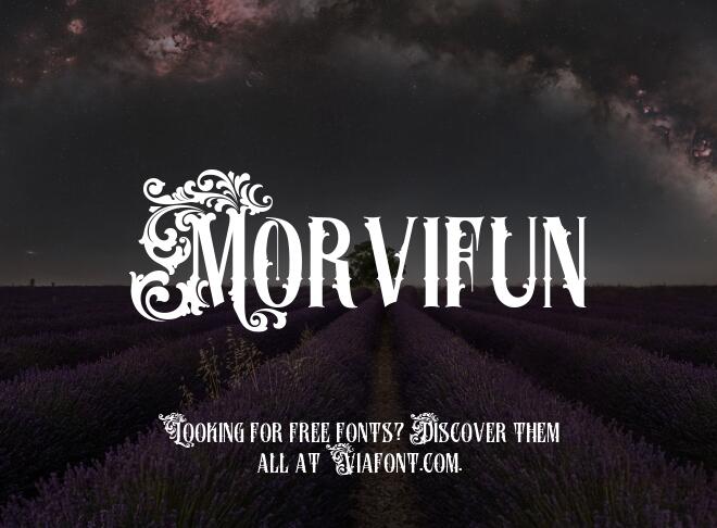 Morvifun Font