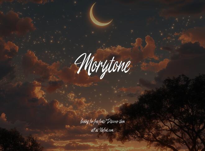 Morytone Font