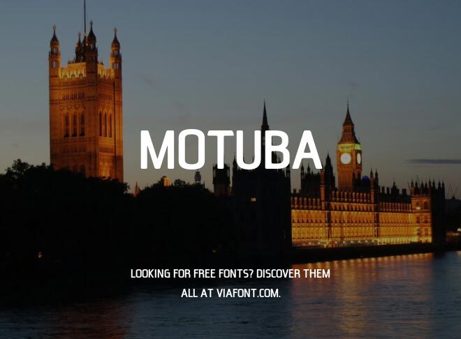 Motuba Font