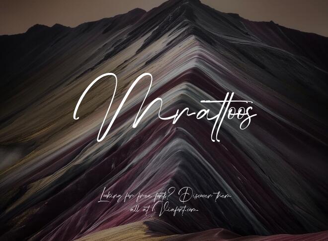 Mrattoos Font