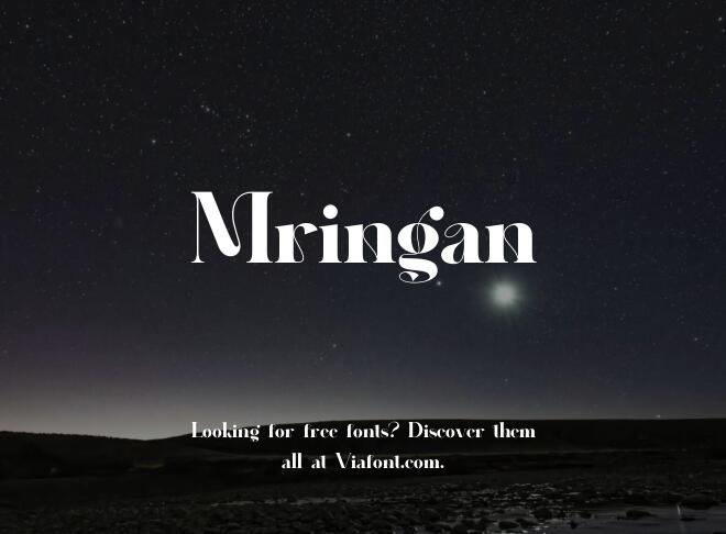 Mringan Font