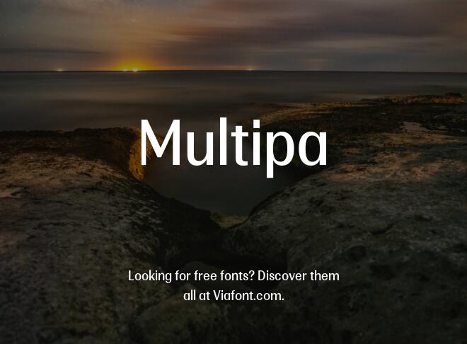 Multipa Font
