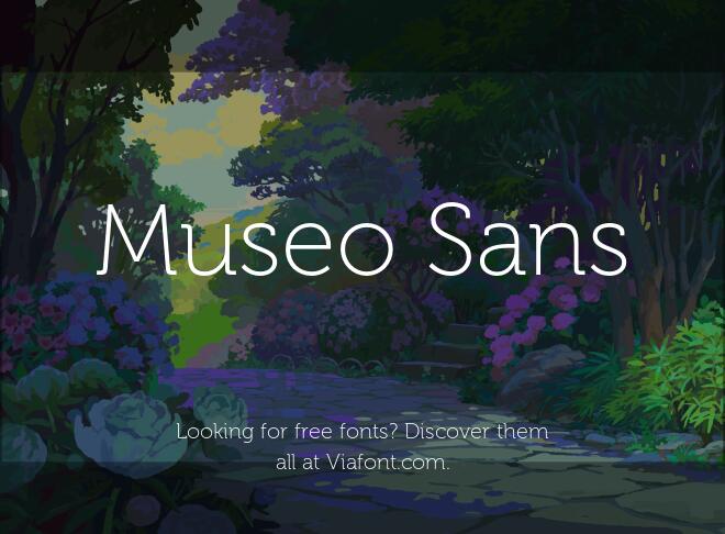 Museo Sans Font