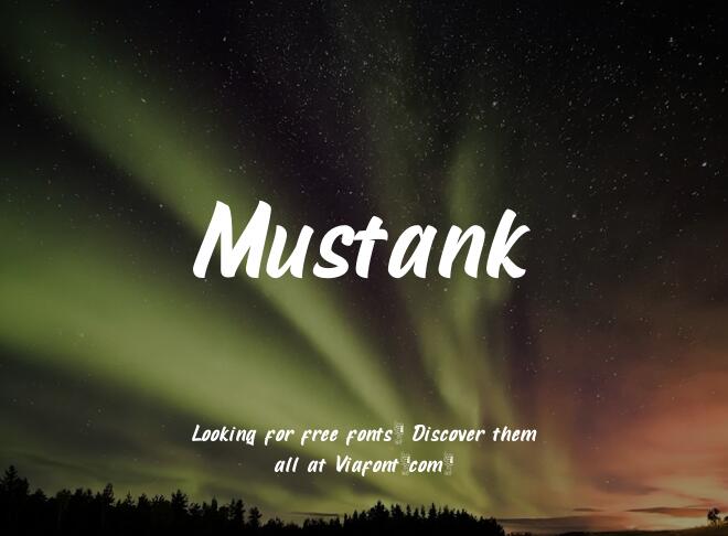 Mustank Font