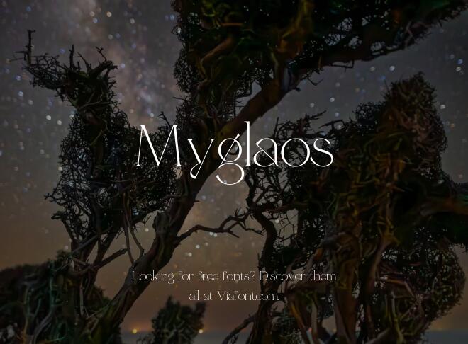 Myglaos Font