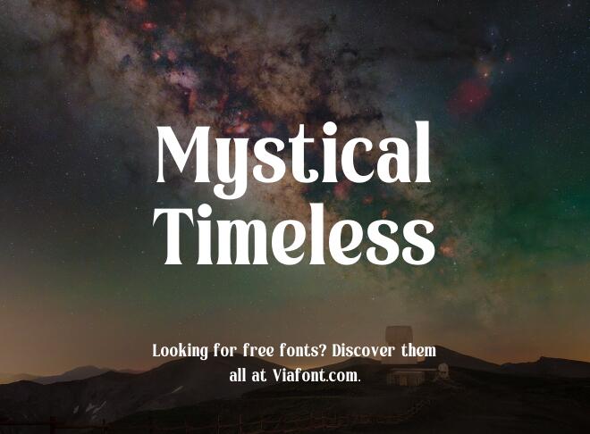 Mystical Timeless Font