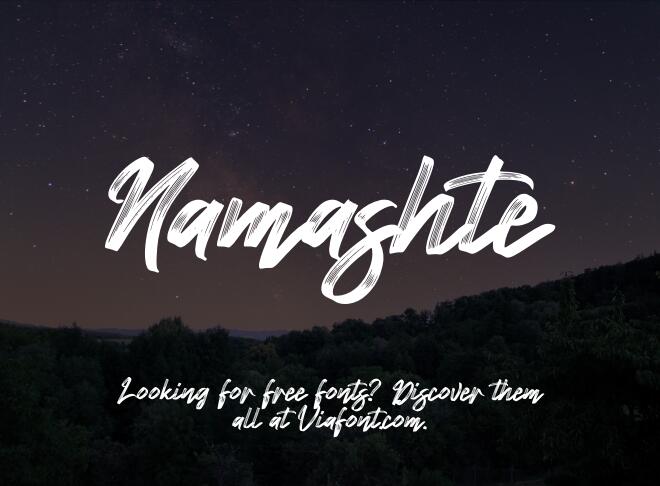 Namashte Font