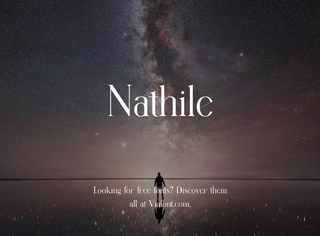 Nathile Font