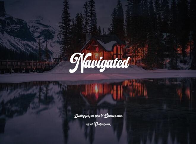 Navigated Font