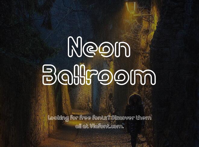 Neon Ballroom Font