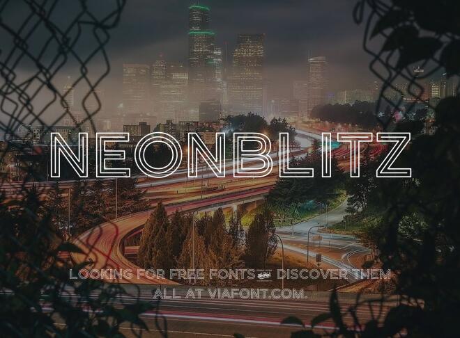 Neonblitz Font