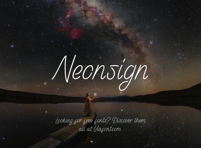 Neonsign Font