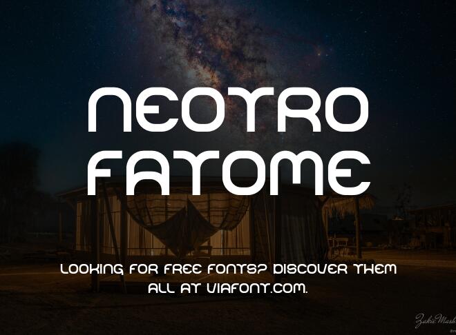 Neotro Fatome Font