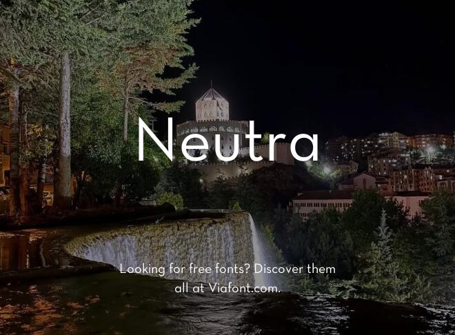 Neutra Font