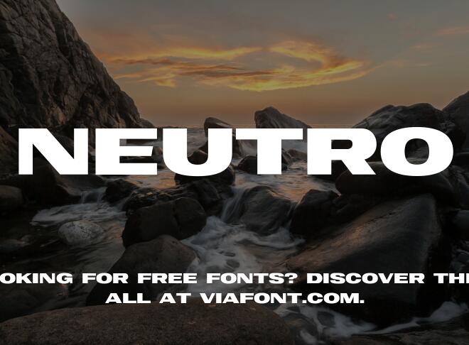 Neutro Font