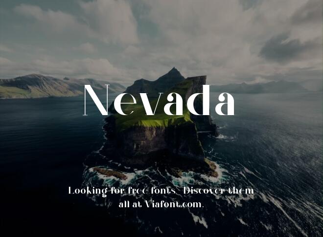 Nevada Font