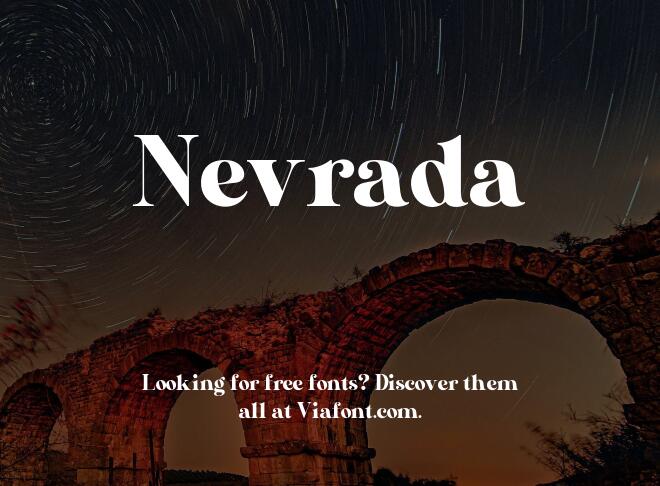 Nevrada Font