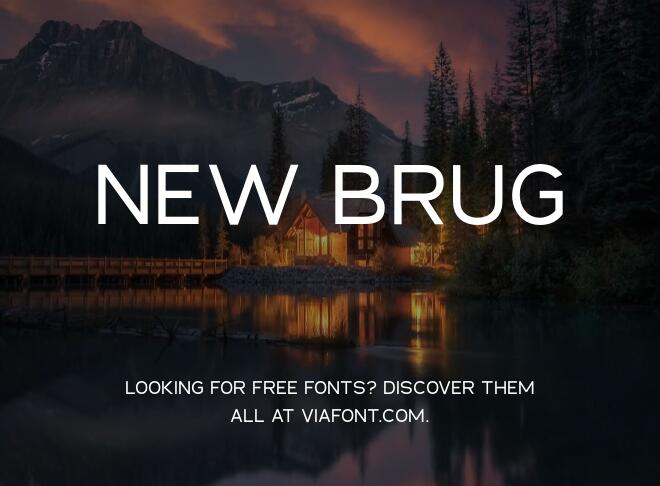 New Brug Font