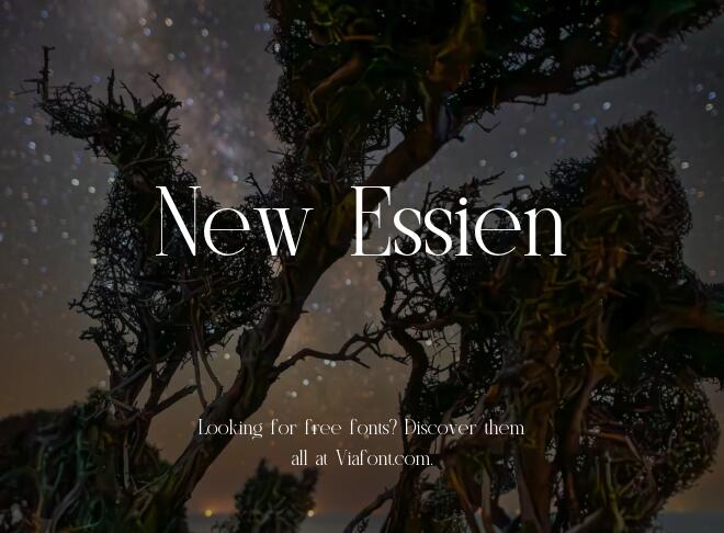 New Essien Font