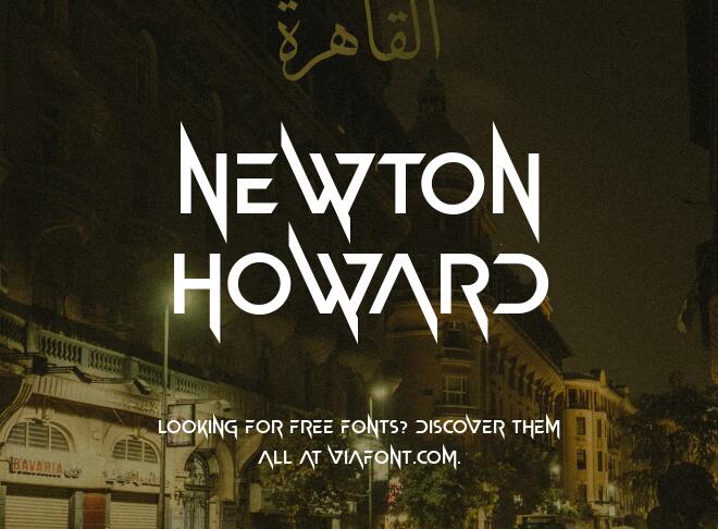 Newton Howard Font