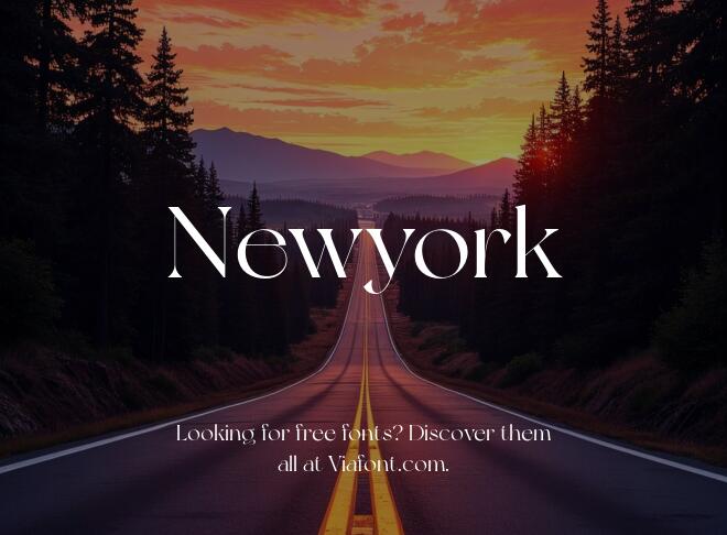 Newyork Font