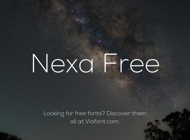Nexa Free Font