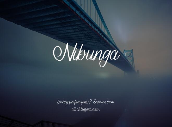 Nibunga Font