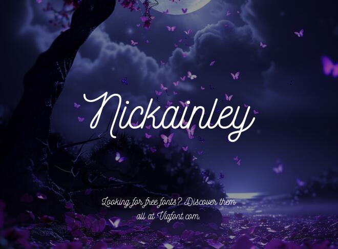 Nickainley Font